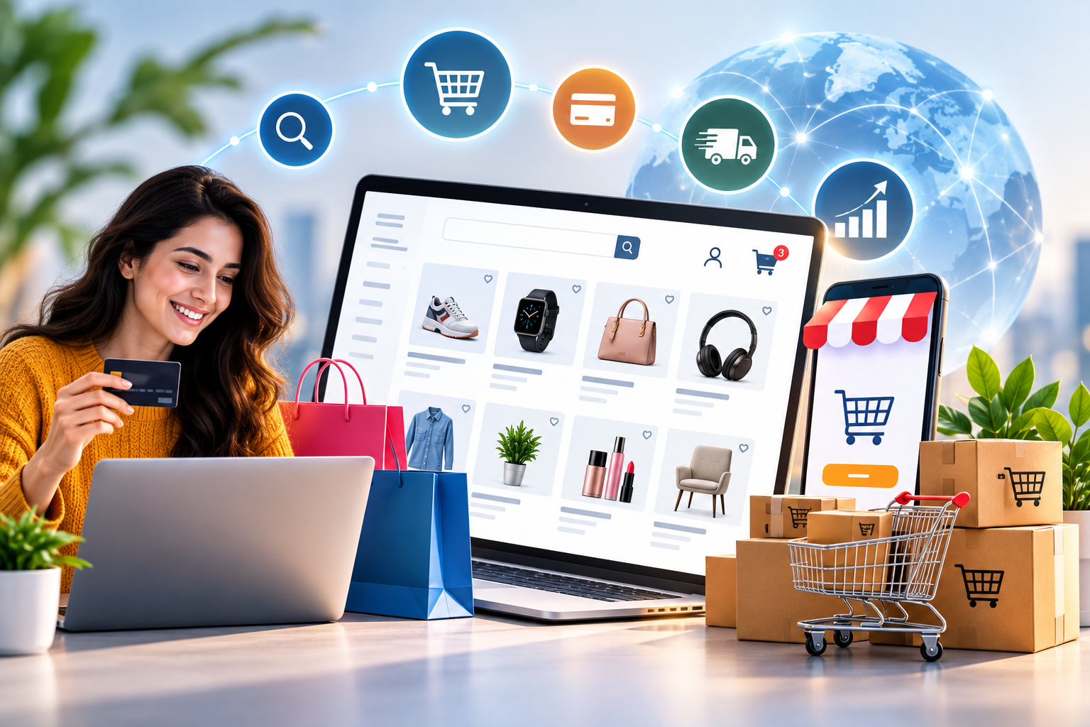 Shop Smart, Shop Online: Building Scalable E-Commerce Platforms